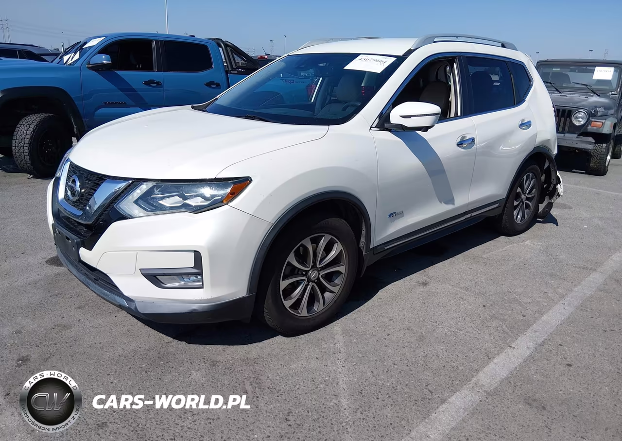 2017 Nissan Rogue Hybrid Sl VIN:5N1ET2MT8HC804713 - 2