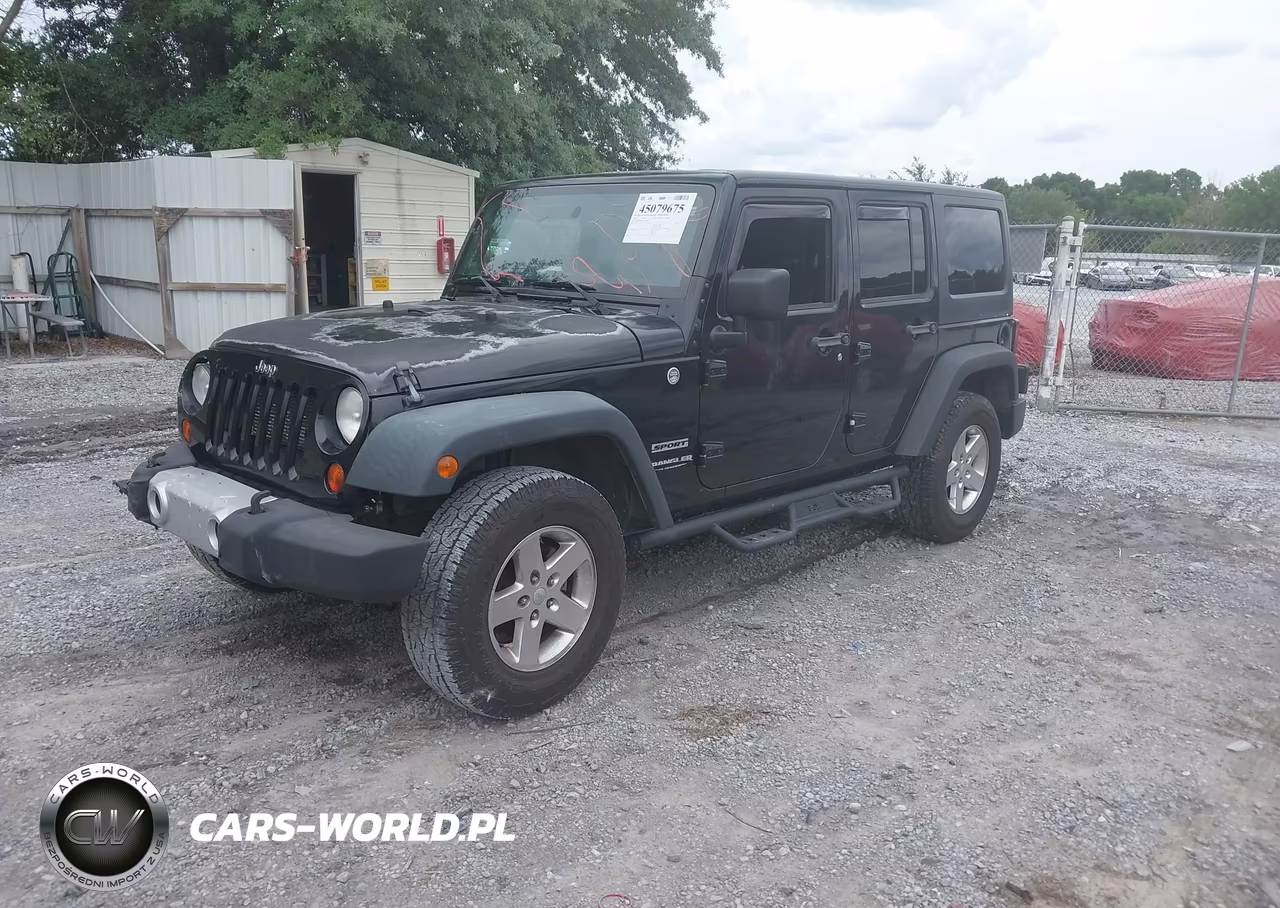 2012 Jeep Wrangler Unlimited Sport VIN:1C4BJWDG5CL222522 - 2