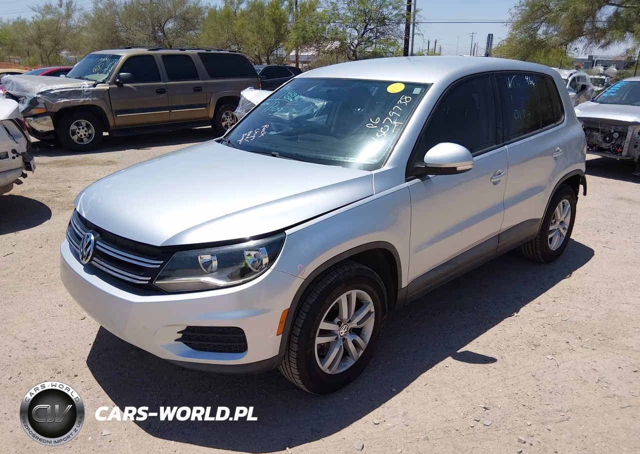2014 Volkswagen Tiguan S VIN:WVGAV3AX6EW528905 - 2