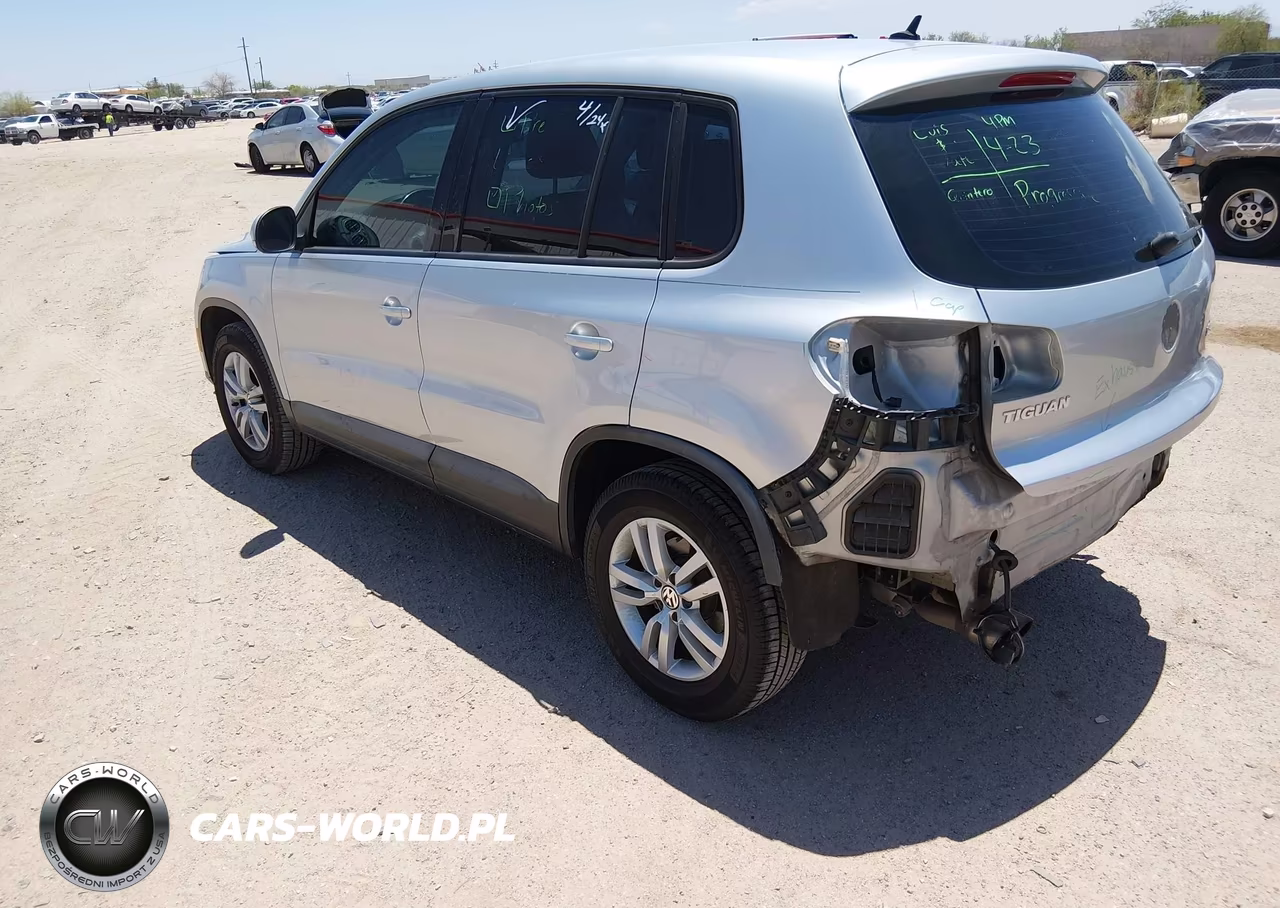 2014 Volkswagen Tiguan S VIN:WVGAV3AX6EW528905 - 3