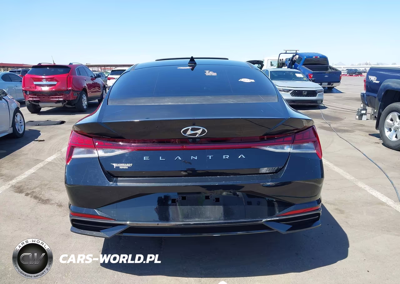 2021 Hyundai Elantra Sel VIN:KMHLN4AG0MU166160 - 16