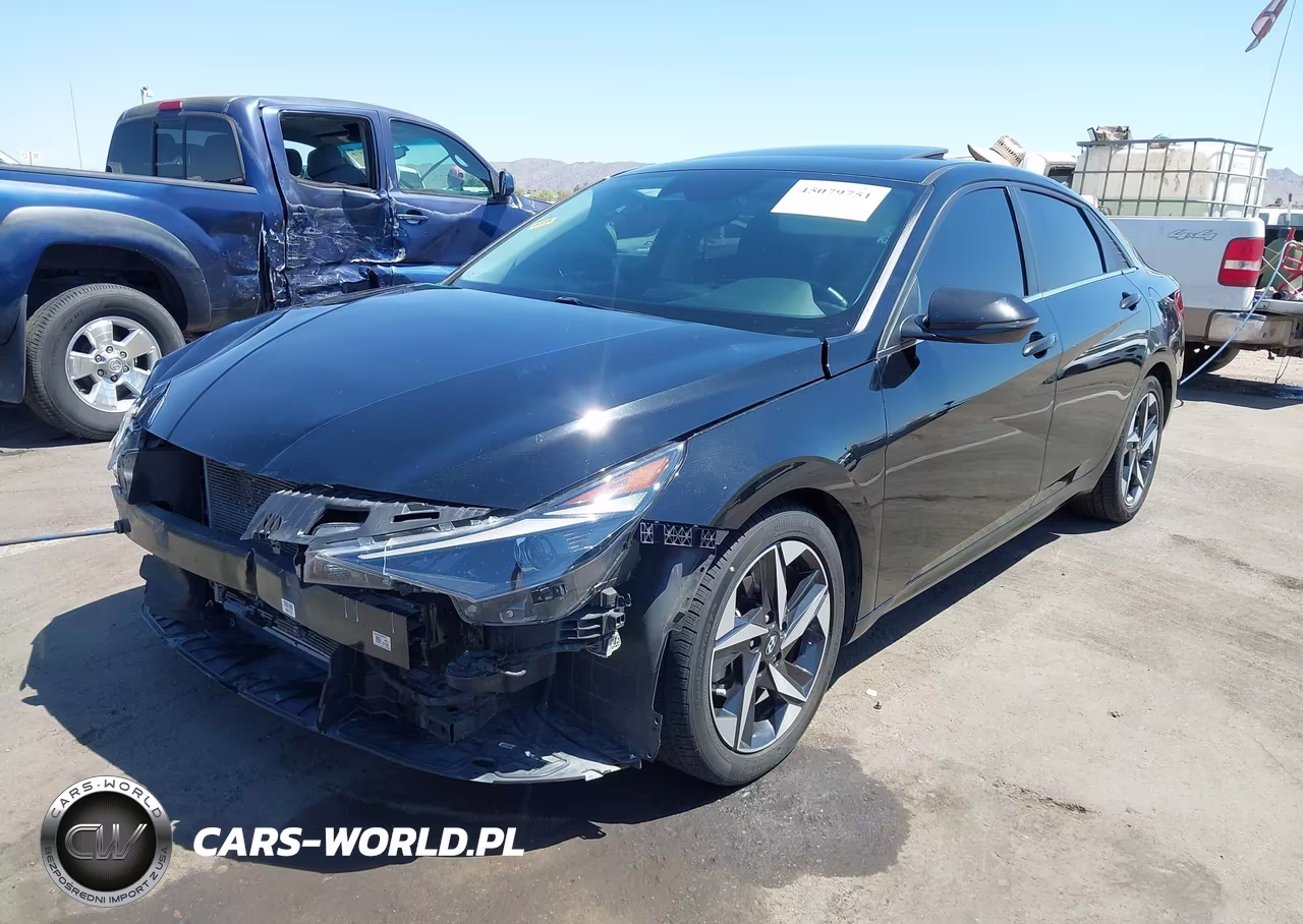 2021 Hyundai Elantra Sel VIN:KMHLN4AG0MU166160 - 2