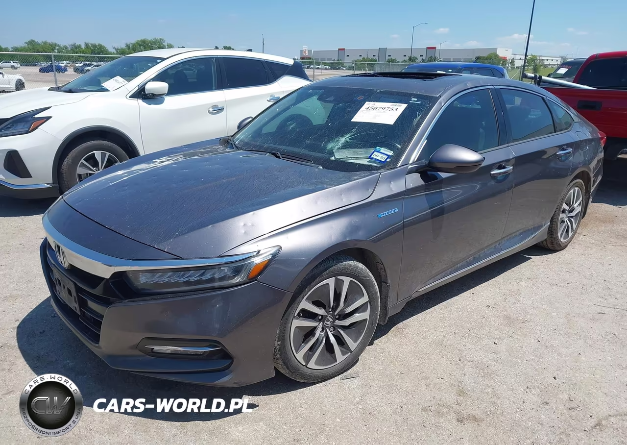 2018 Honda Accord Hybrid Touring VIN:1HGCV3F98JA011041 - 2