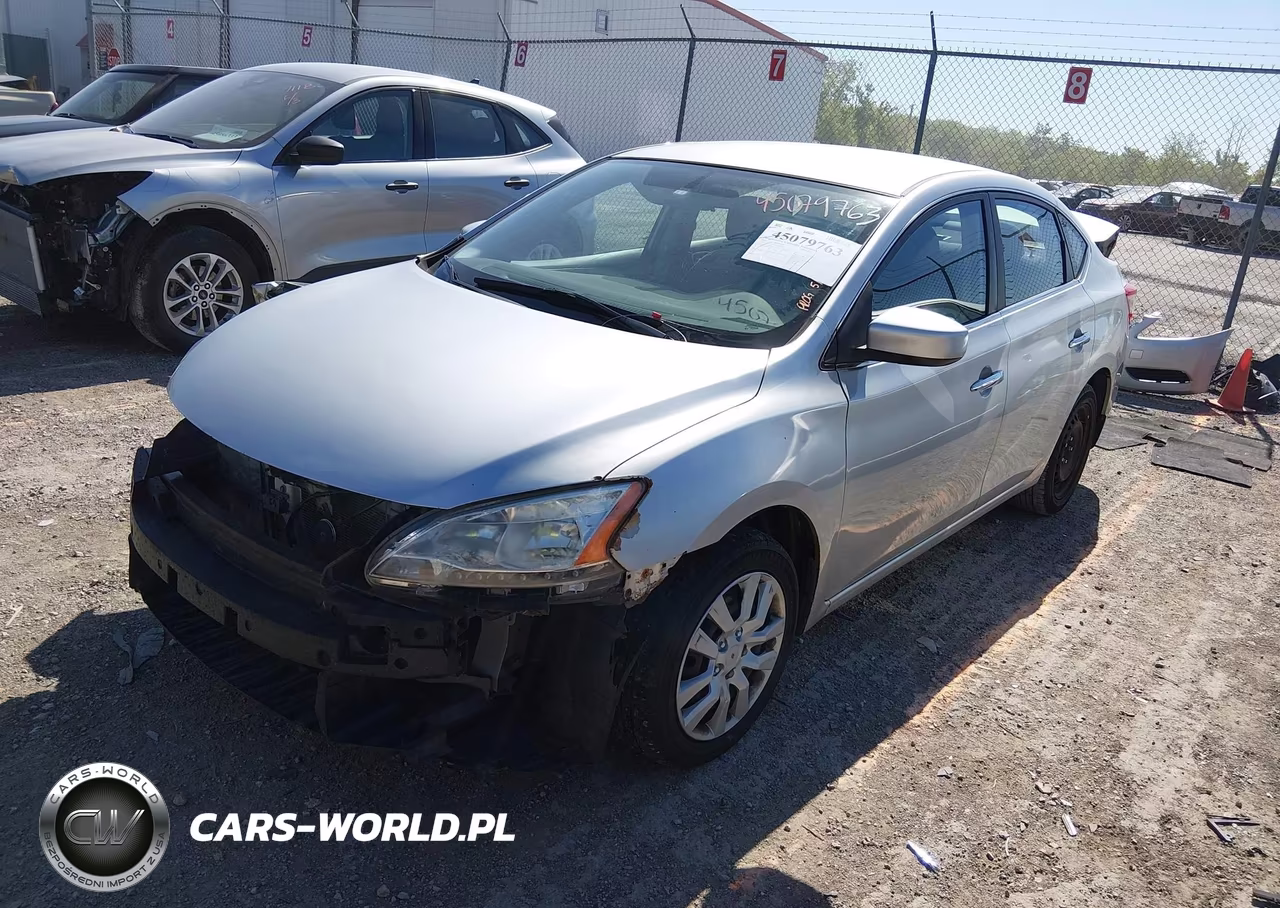2014 Nissan Sentra Fe+ S-Fe+ Sv-S-Sl-Sr-Sv VIN:3N1AB7AP2EY231730 - 2
