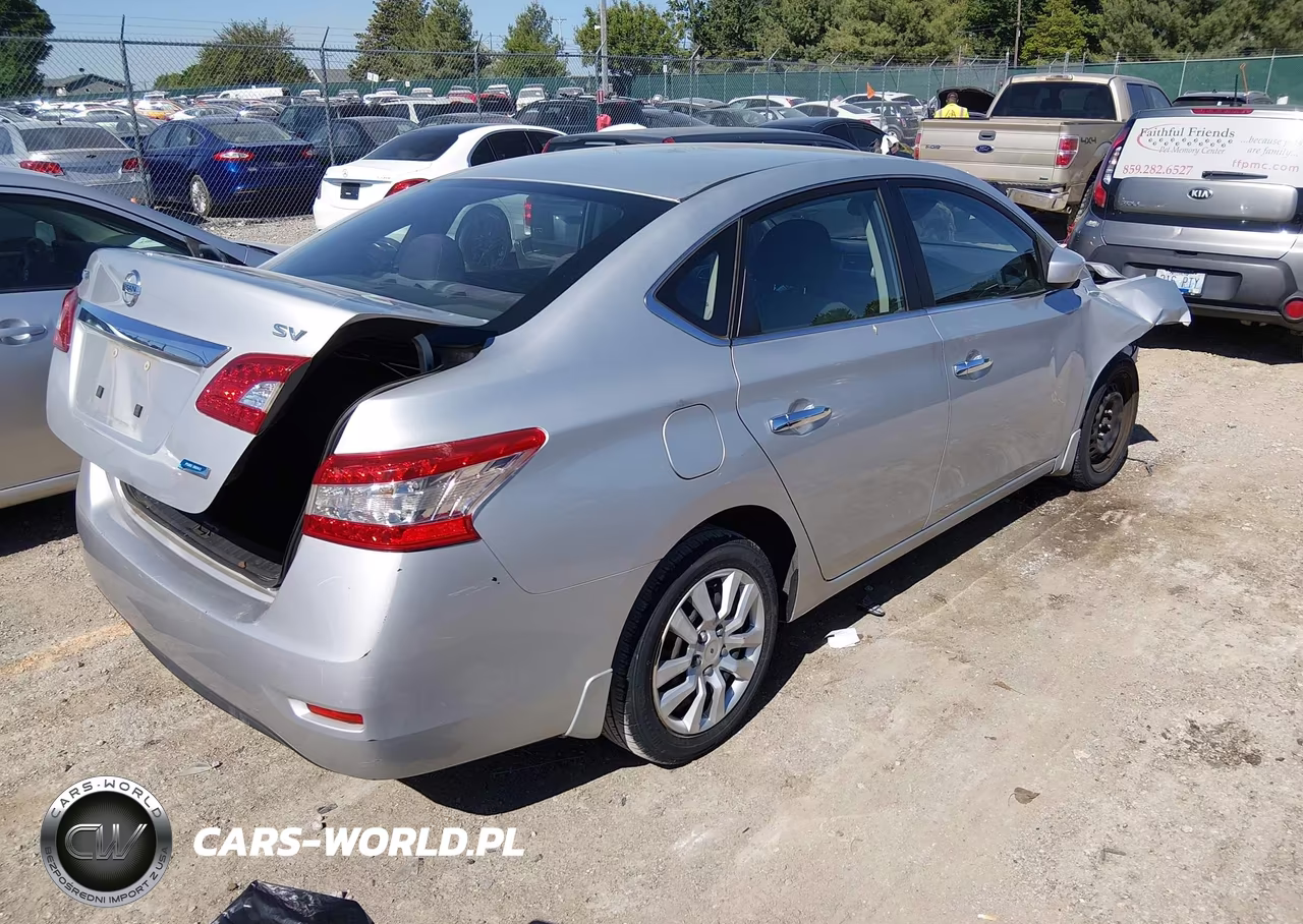 2014 Nissan Sentra Fe+ S-Fe+ Sv-S-Sl-Sr-Sv VIN:3N1AB7AP2EY231730 - 4