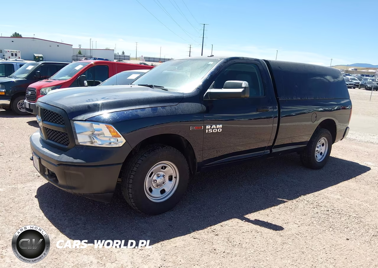 2018 Ram 1500 Tradesman 4X4 8' Box VIN:3C6JR7DM3JG318179 - 2