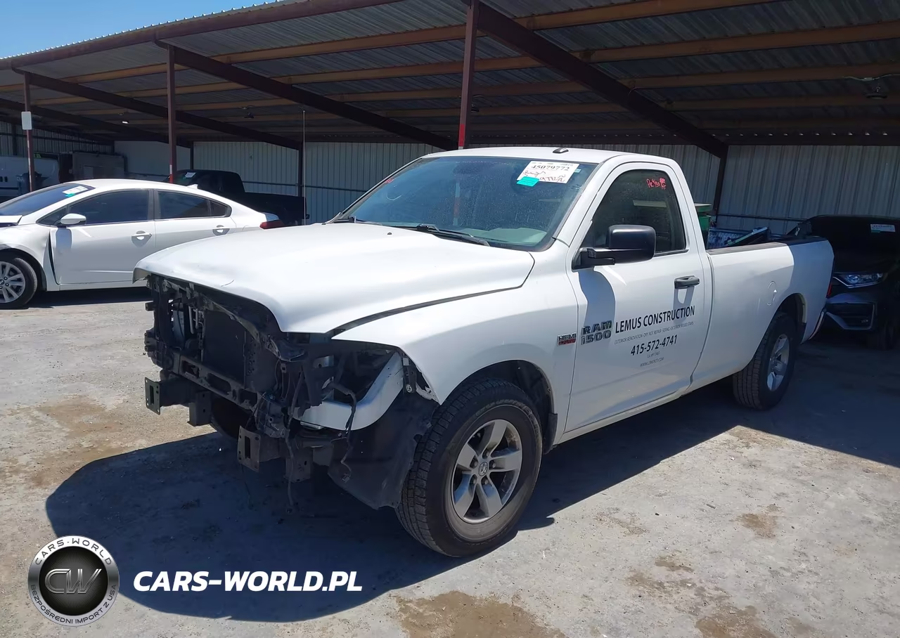 2017 Ram 1500 Tradesman 4X2 8' Box VIN:3C6JR6DT3HG654572 - 2