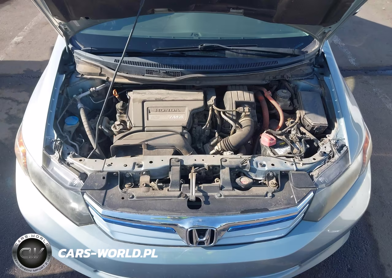 2012 Honda Civic Hybrid VIN:JHMFB4F26CS010527 - 10