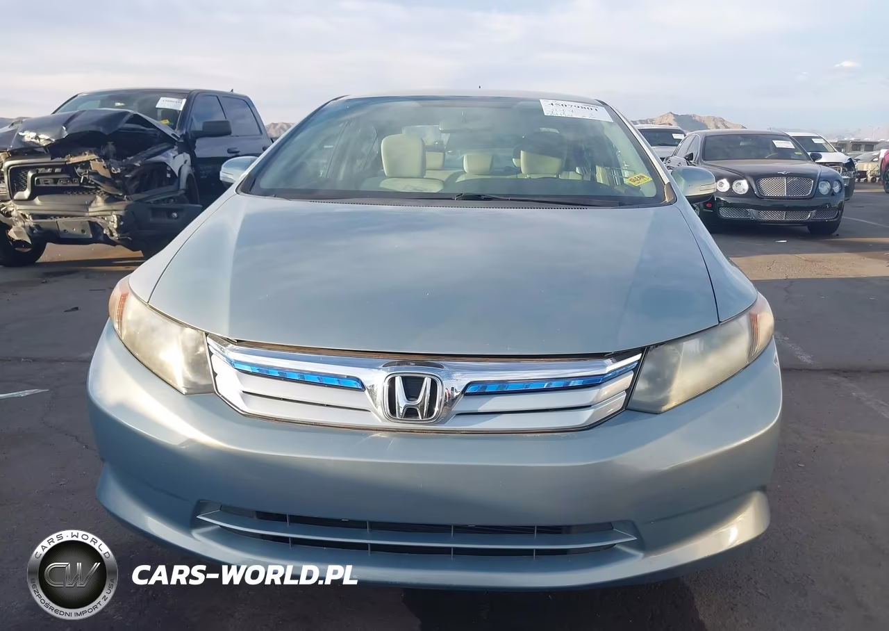 2012 Honda Civic Hybrid VIN:JHMFB4F26CS010527 - 12