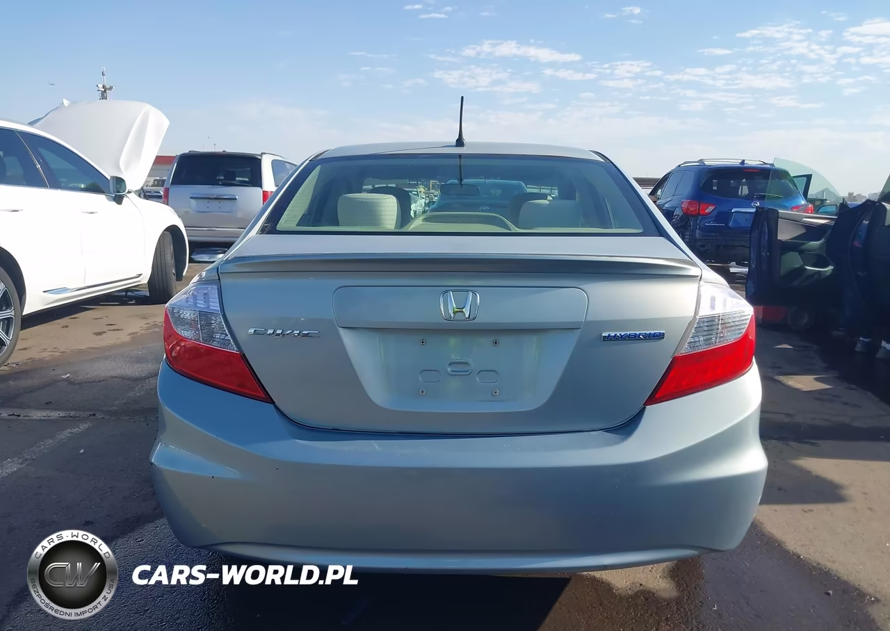 2012 Honda Civic Hybrid VIN:JHMFB4F26CS010527 - 16