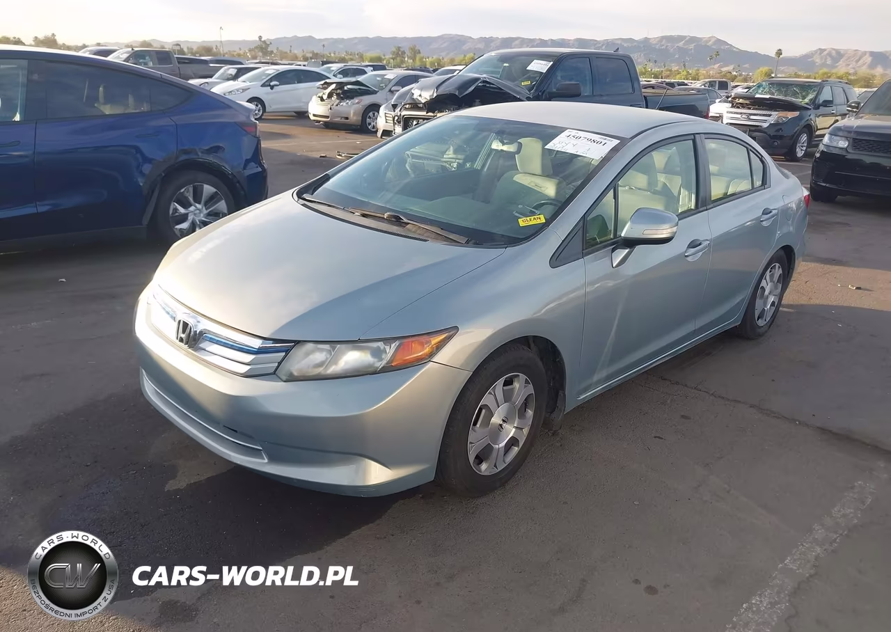 2012 Honda Civic Hybrid VIN:JHMFB4F26CS010527 - 2