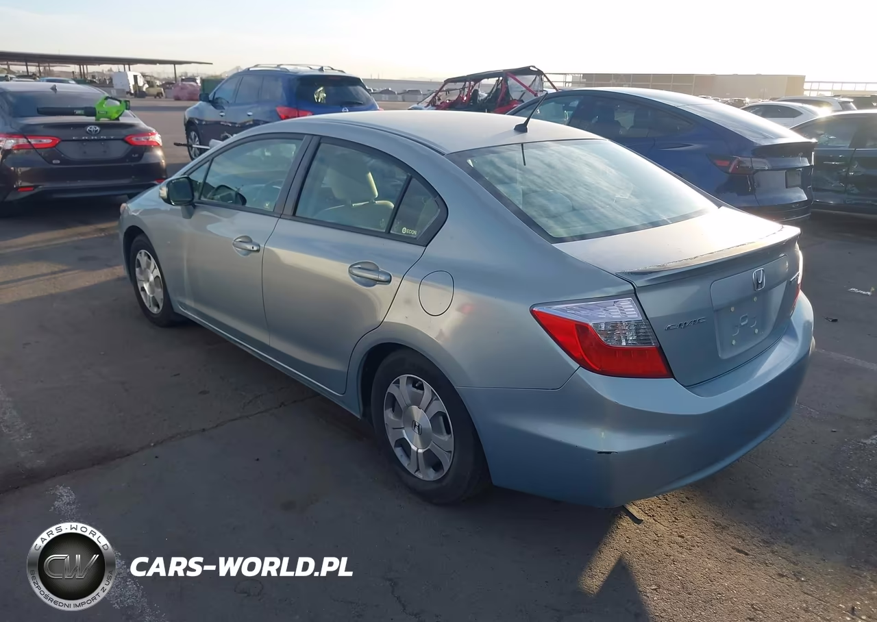 2012 Honda Civic Hybrid VIN:JHMFB4F26CS010527 - 3