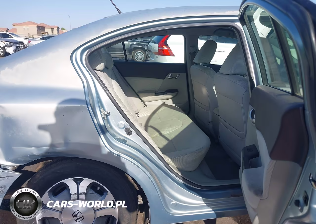 2012 Honda Civic Hybrid VIN:JHMFB4F26CS010527 - 8