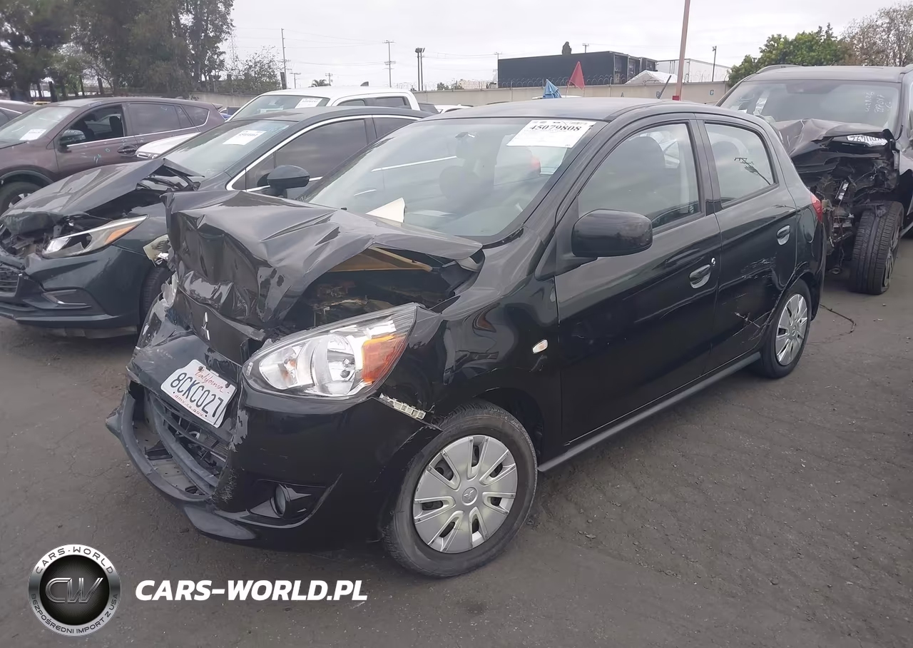 2015 Mitsubishi Mirage De VIN:ML32A3HJ0FH014062 - 2