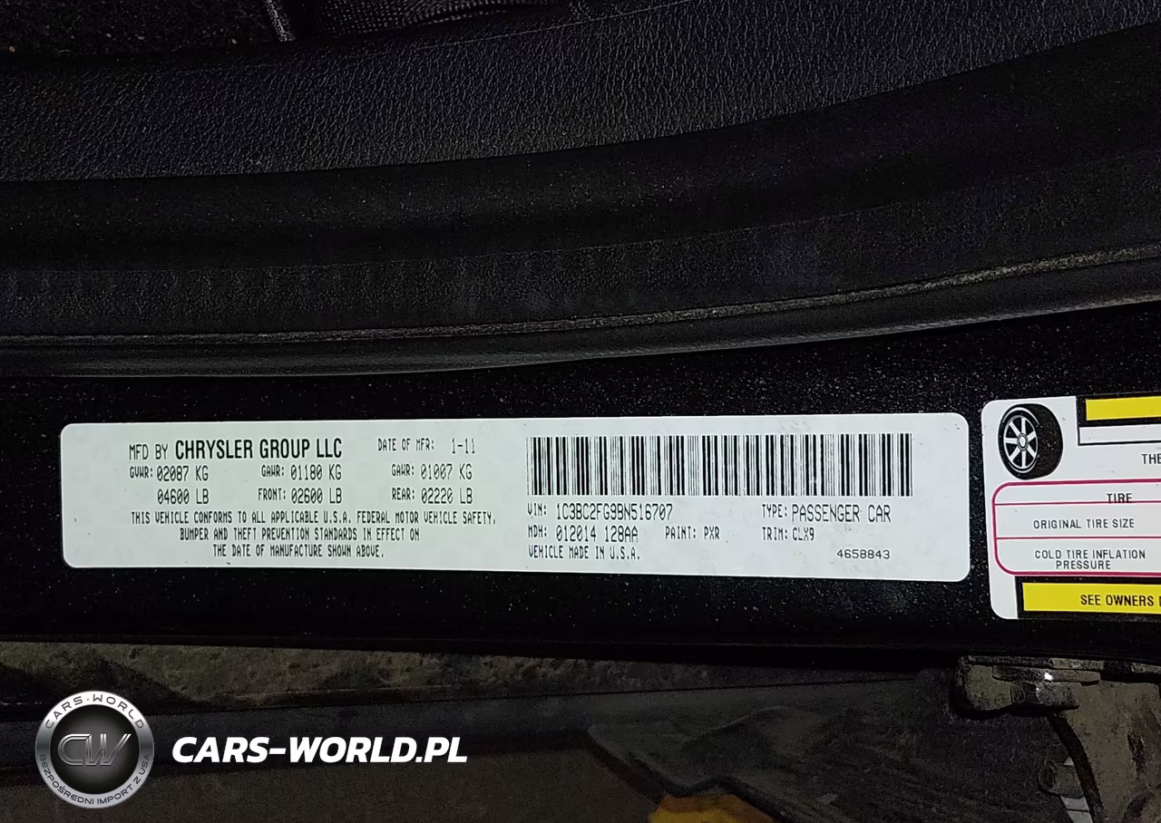 2011 Chrysler 200 Limited VIN:1C3BC2FG9BN516707 - 9