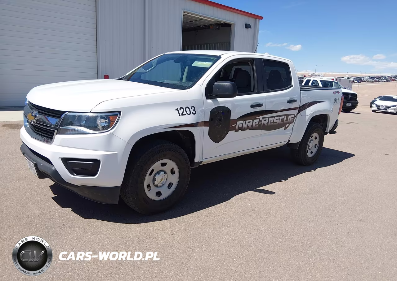 2015 Chevrolet Colorado Wt VIN:1GCGTAE39F1225633 - 2