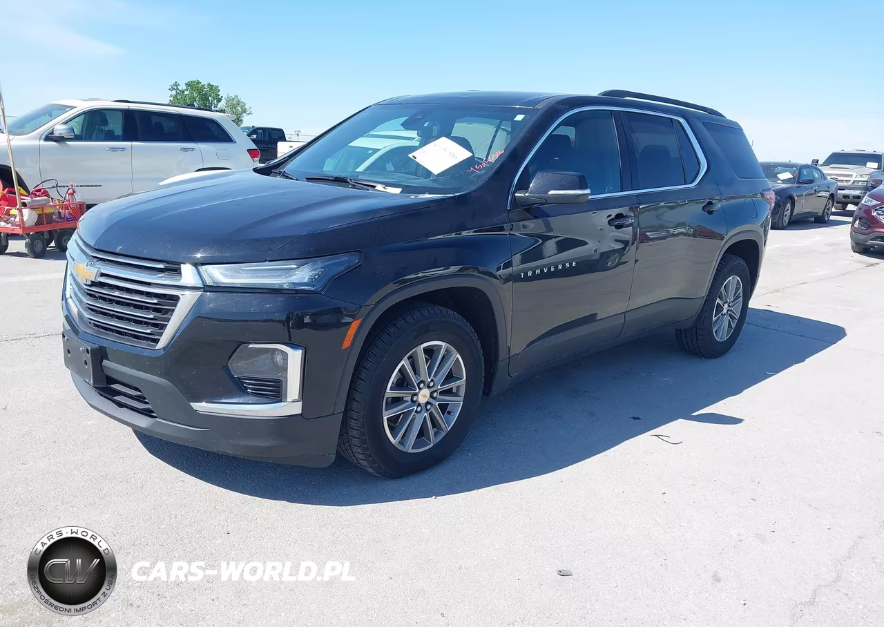 2022 Chevrolet Traverse Awd Lt Cloth VIN:1GNEVGKW2NJ101048 - 2