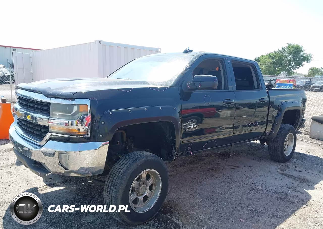 2018 Chevrolet Silverado 1500 1Lt VIN:3GCUKRECXJG291235 - 2