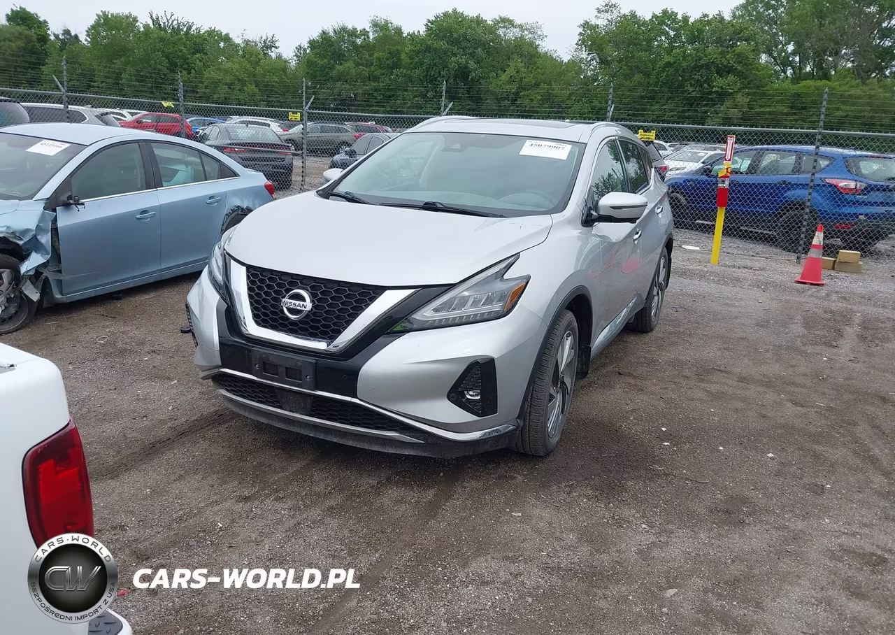 2019 Nissan Murano Sl VIN:5N1AZ2MSXKN135988 - 2