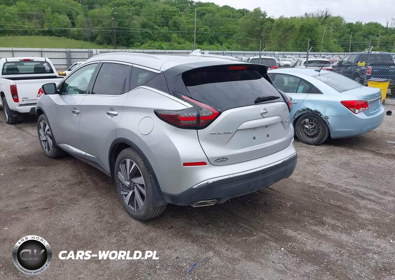 2019 Nissan Murano Sl VIN:5N1AZ2MSXKN135988 - 3