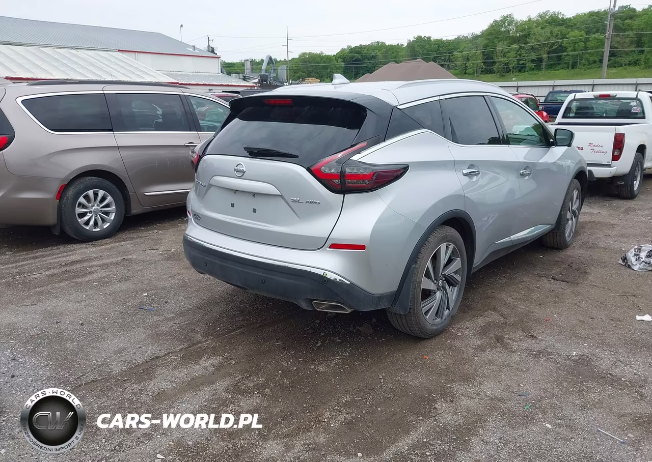 2019 Nissan Murano Sl VIN:5N1AZ2MSXKN135988 - 4