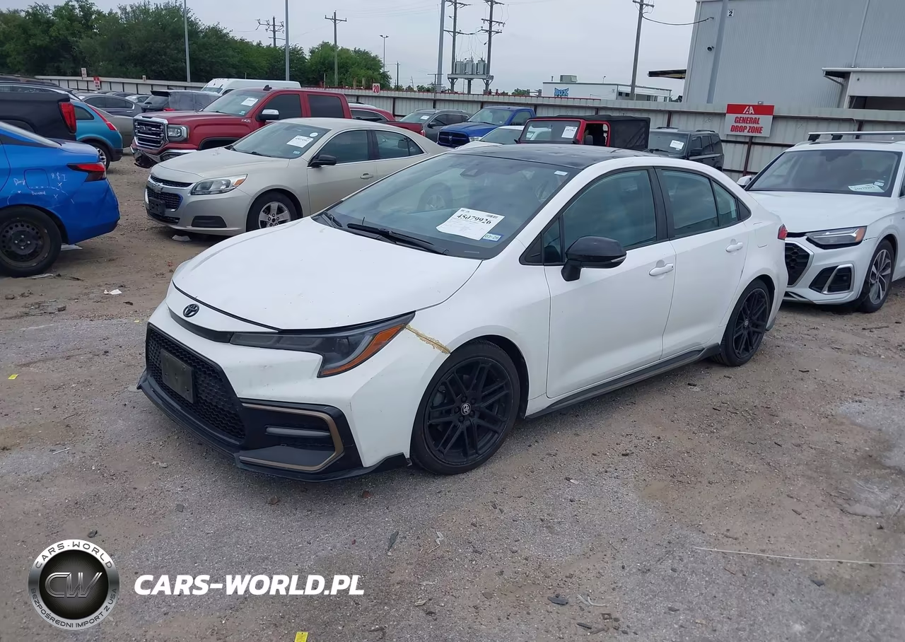 2021 Toyota Corolla Se Apex Edition VIN:5YFS4MCE9MP071768 - 2