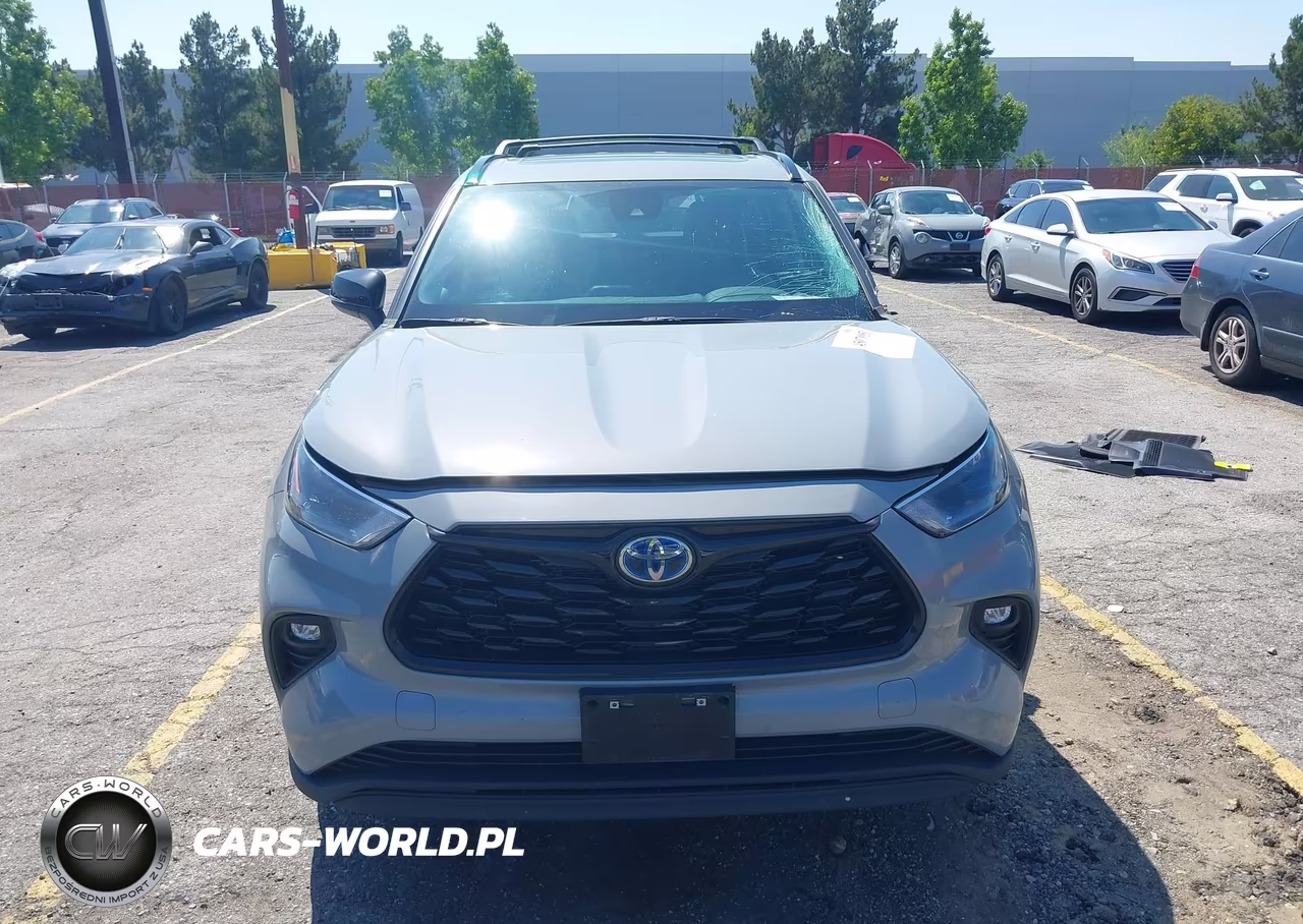 2024 Toyota Highlander Hybrid Xle Nightshade VIN:5TDKBRCH6RS609936 - 12
