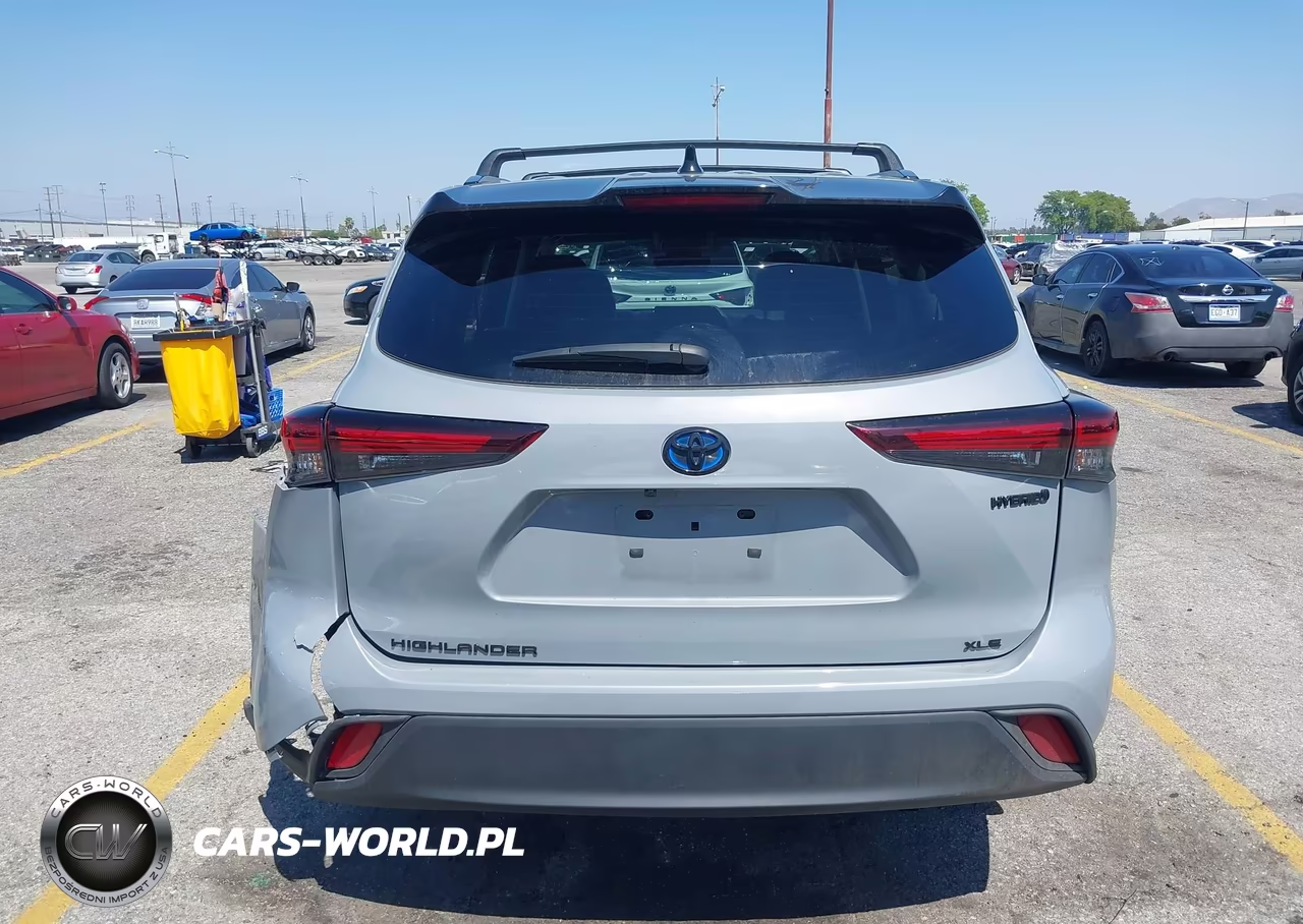 2024 Toyota Highlander Hybrid Xle Nightshade VIN:5TDKBRCH6RS609936 - 16