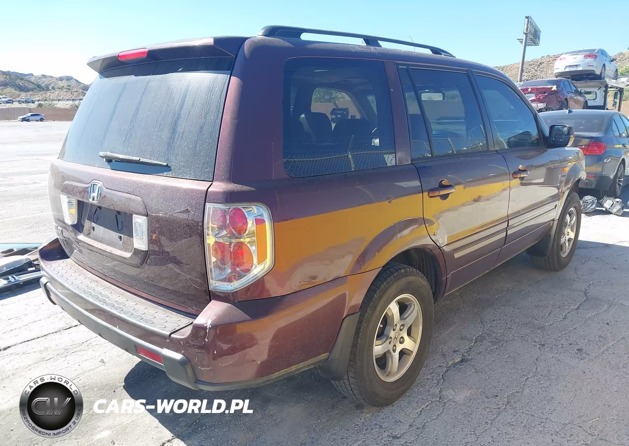 2008 Honda Pilot Ex-L VIN:5FNYF28528B003489 - 4
