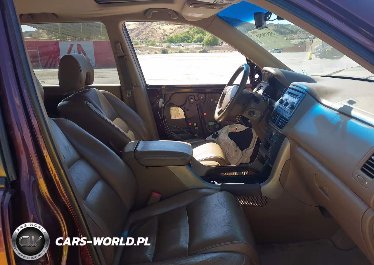 2008 Honda Pilot Ex-L VIN:5FNYF28528B003489 - 5