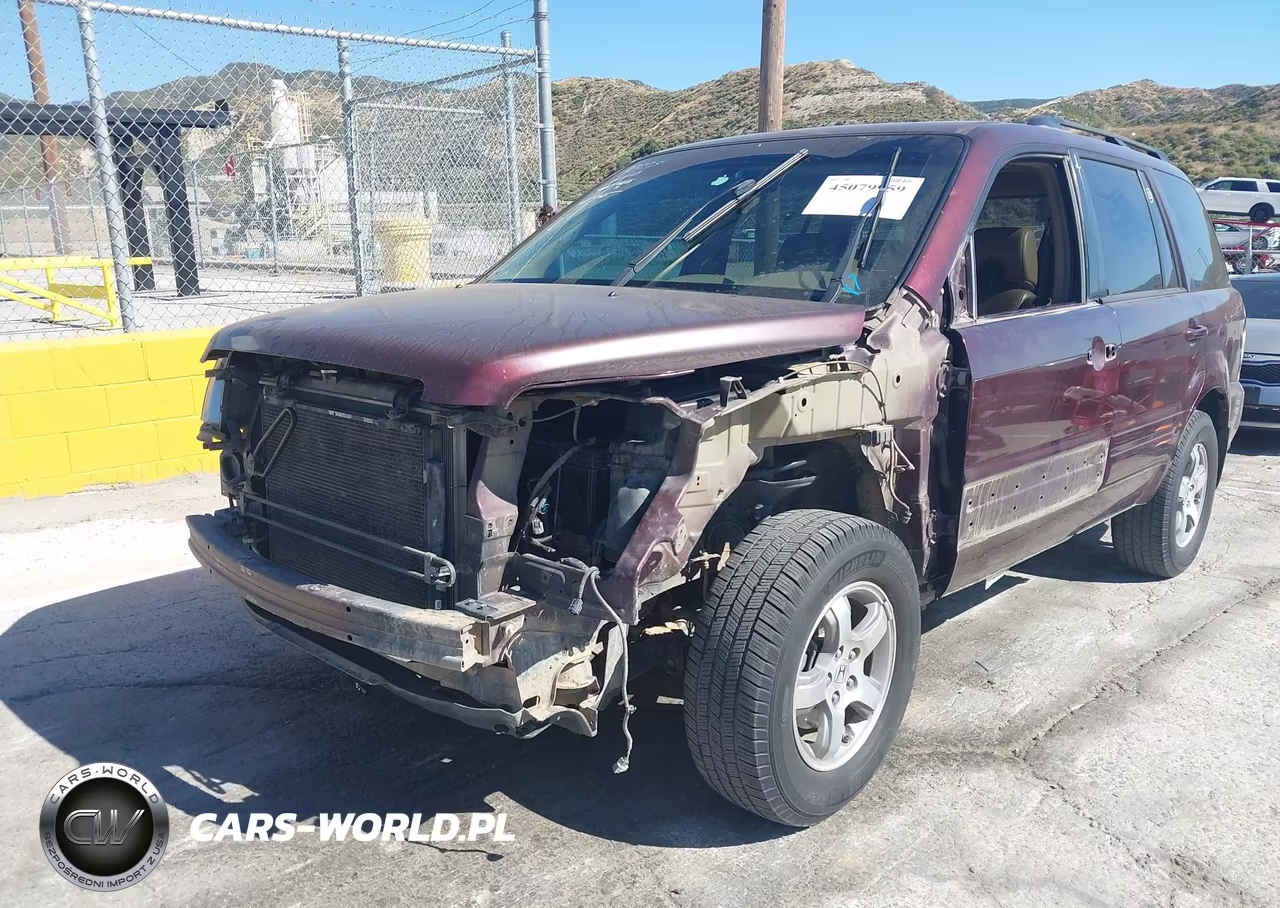 2008 Honda Pilot Ex-L VIN:5FNYF28528B003489 - 6