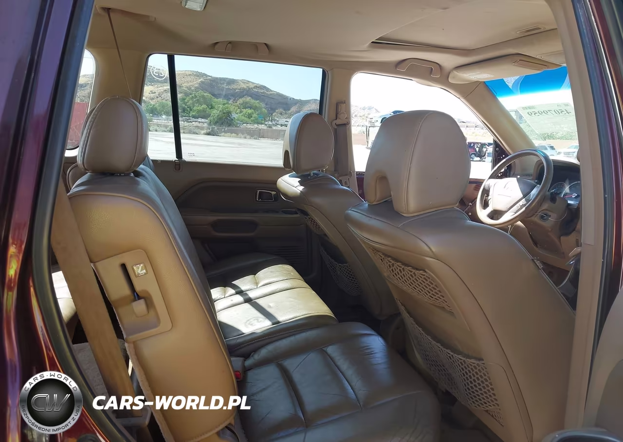 2008 Honda Pilot Ex-L VIN:5FNYF28528B003489 - 8