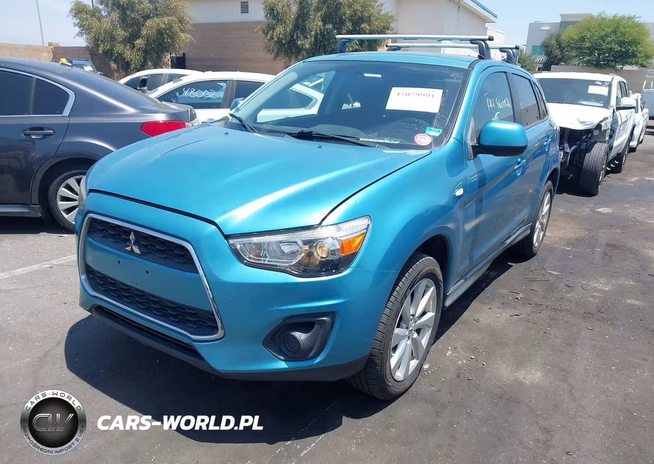 2013 Mitsubishi Outlander Sport Es VIN:4A4AP3AU8DE002454 - 2