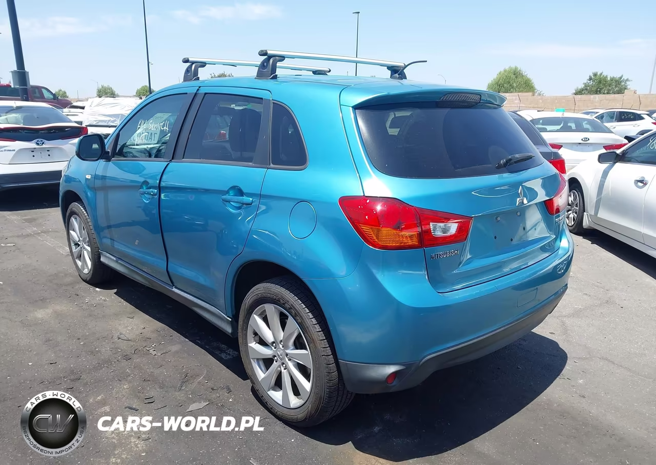 2013 Mitsubishi Outlander Sport Es VIN:4A4AP3AU8DE002454 - 3