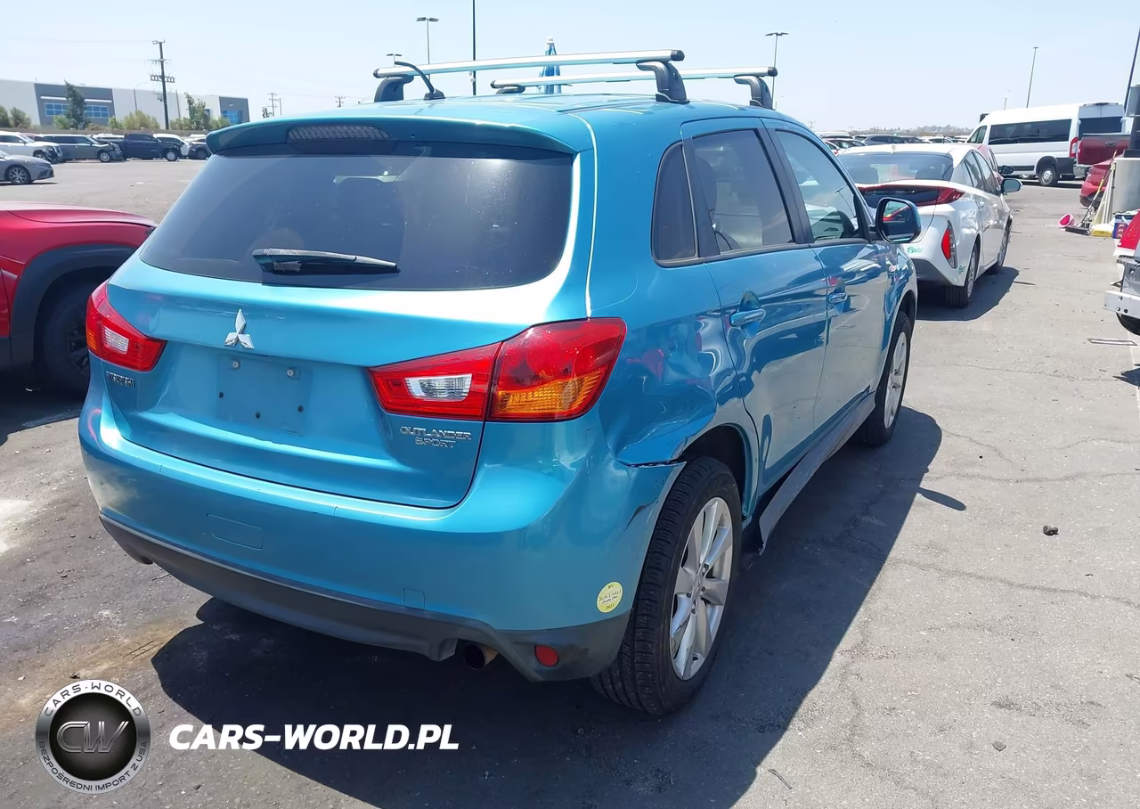 2013 Mitsubishi Outlander Sport Es VIN:4A4AP3AU8DE002454 - 4