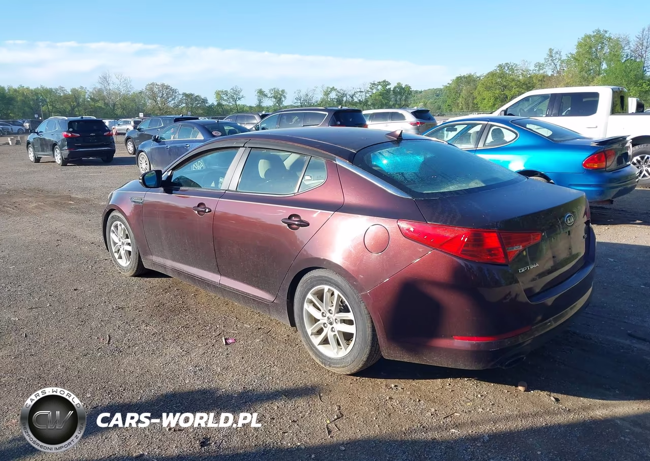 2011 Kia Optima Lx VIN:KNAGM4A77B5086531 - 3