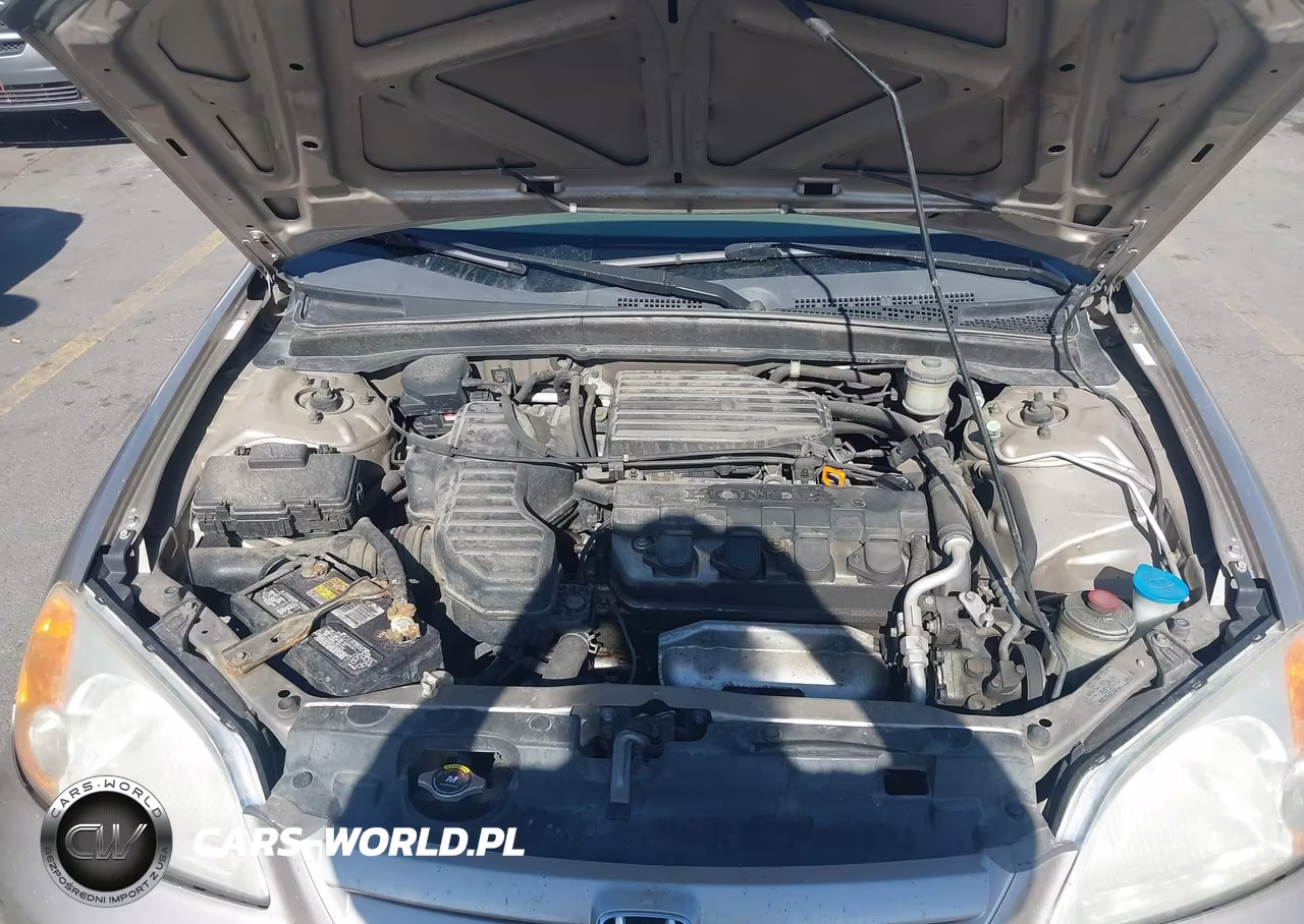 2001 Honda Civic Lx VIN:JHMES16591S005369 - 10