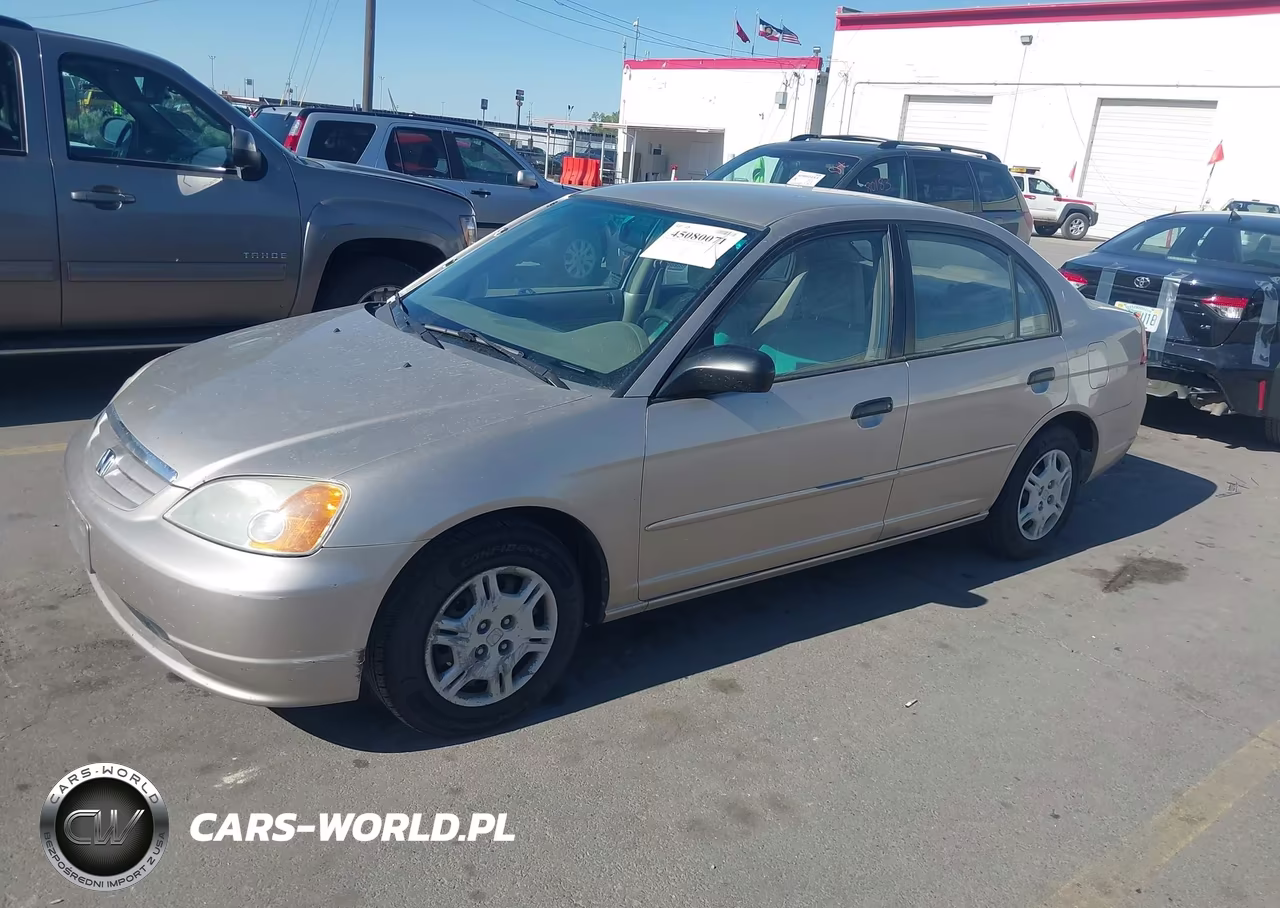 2001 Honda Civic Lx VIN:JHMES16591S005369 - 2