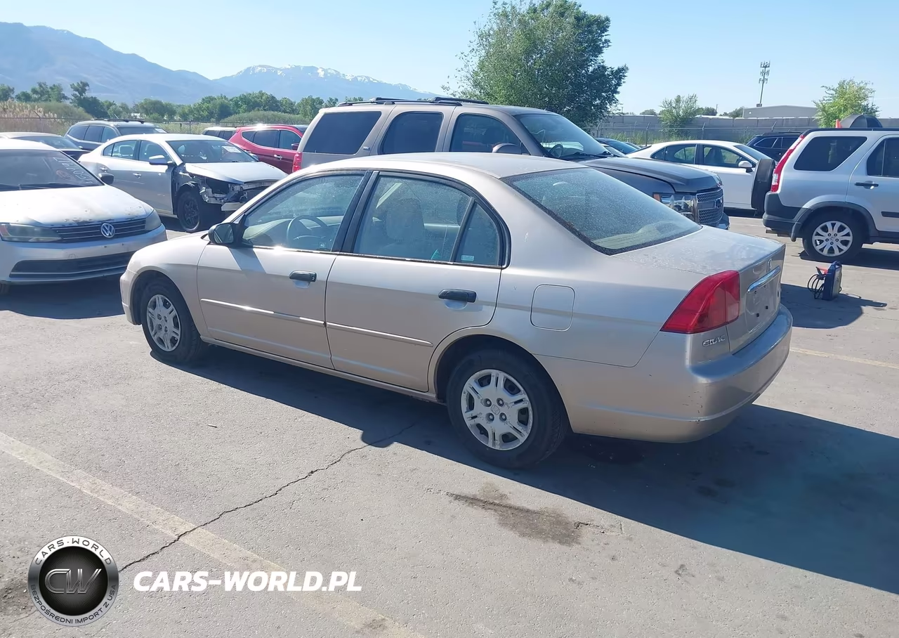2001 Honda Civic Lx VIN:JHMES16591S005369 - 3