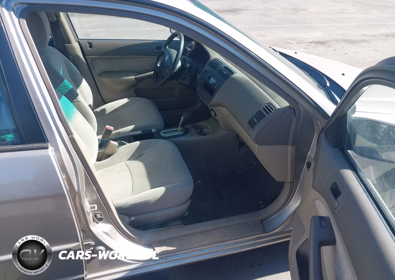 2001 Honda Civic Lx VIN:JHMES16591S005369 - 5