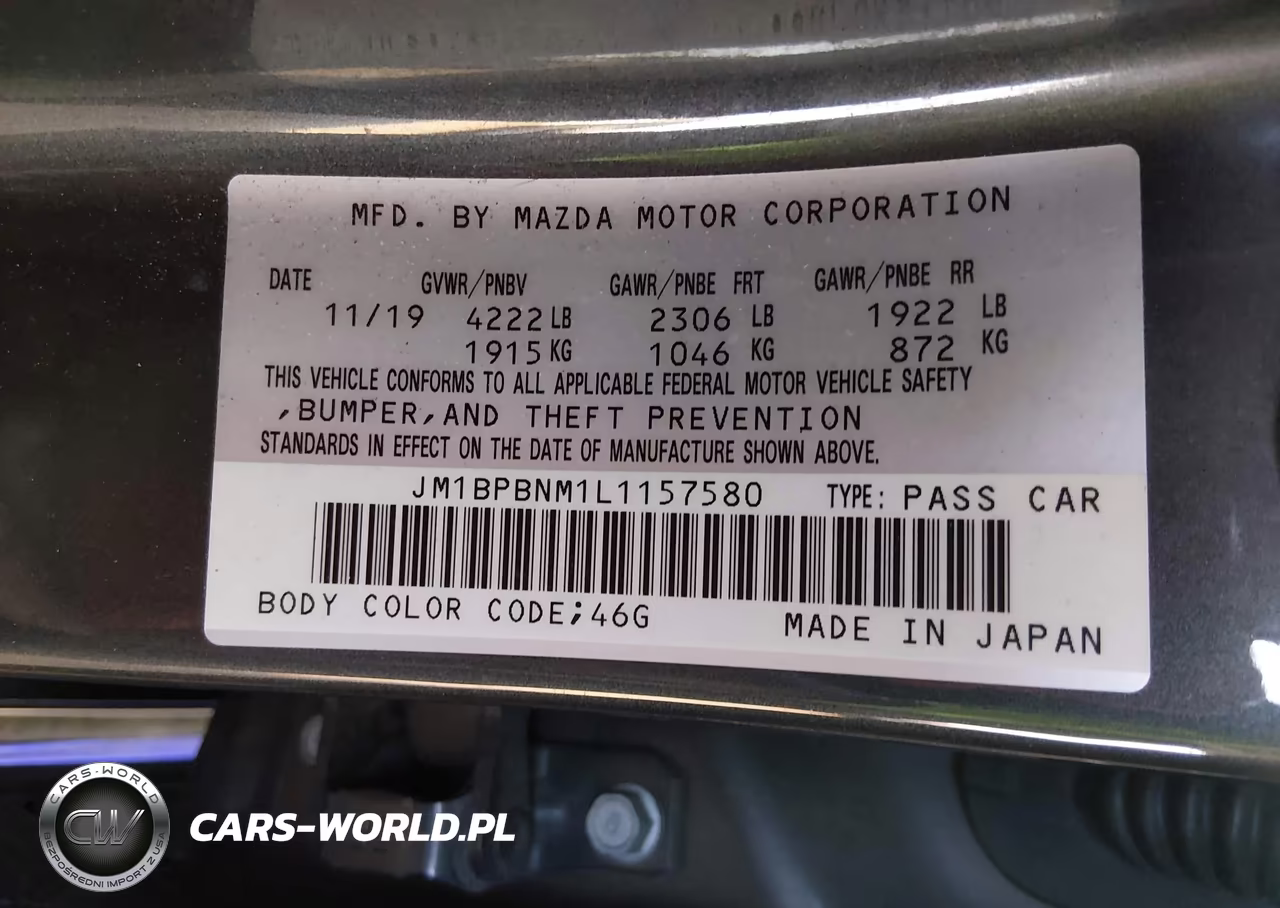 2020 Mazda Mazda3 Premium Package VIN:JM1BPBNM1L1157580 - 9