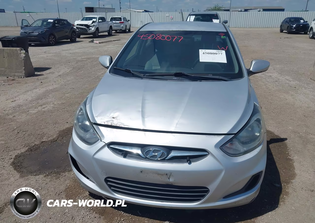 2012 Hyundai Accent Gls VIN:KMHCT4AE6CU212240 - 6