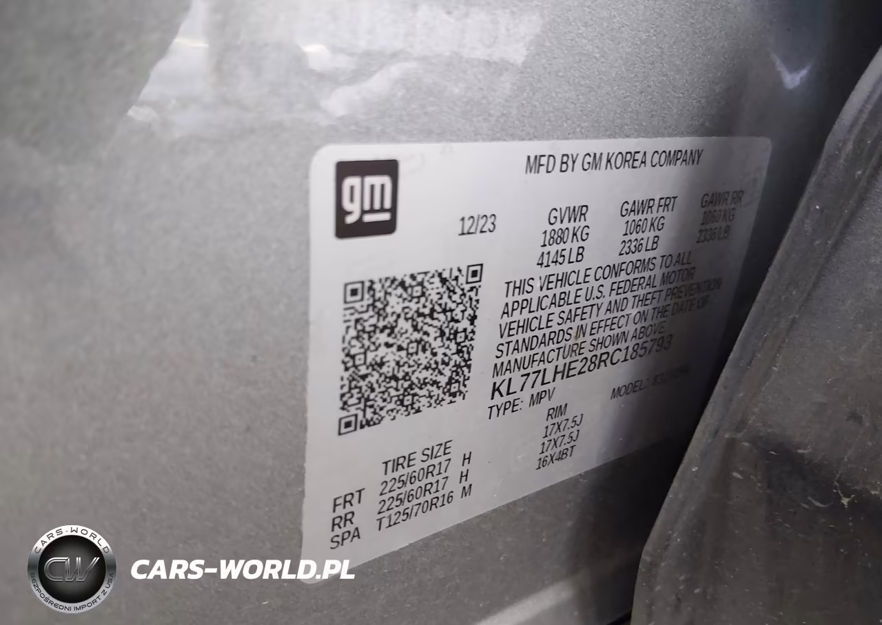 2024 Chevrolet Trax Fwd Lt VIN:KL77LHE28RC185793 - 9