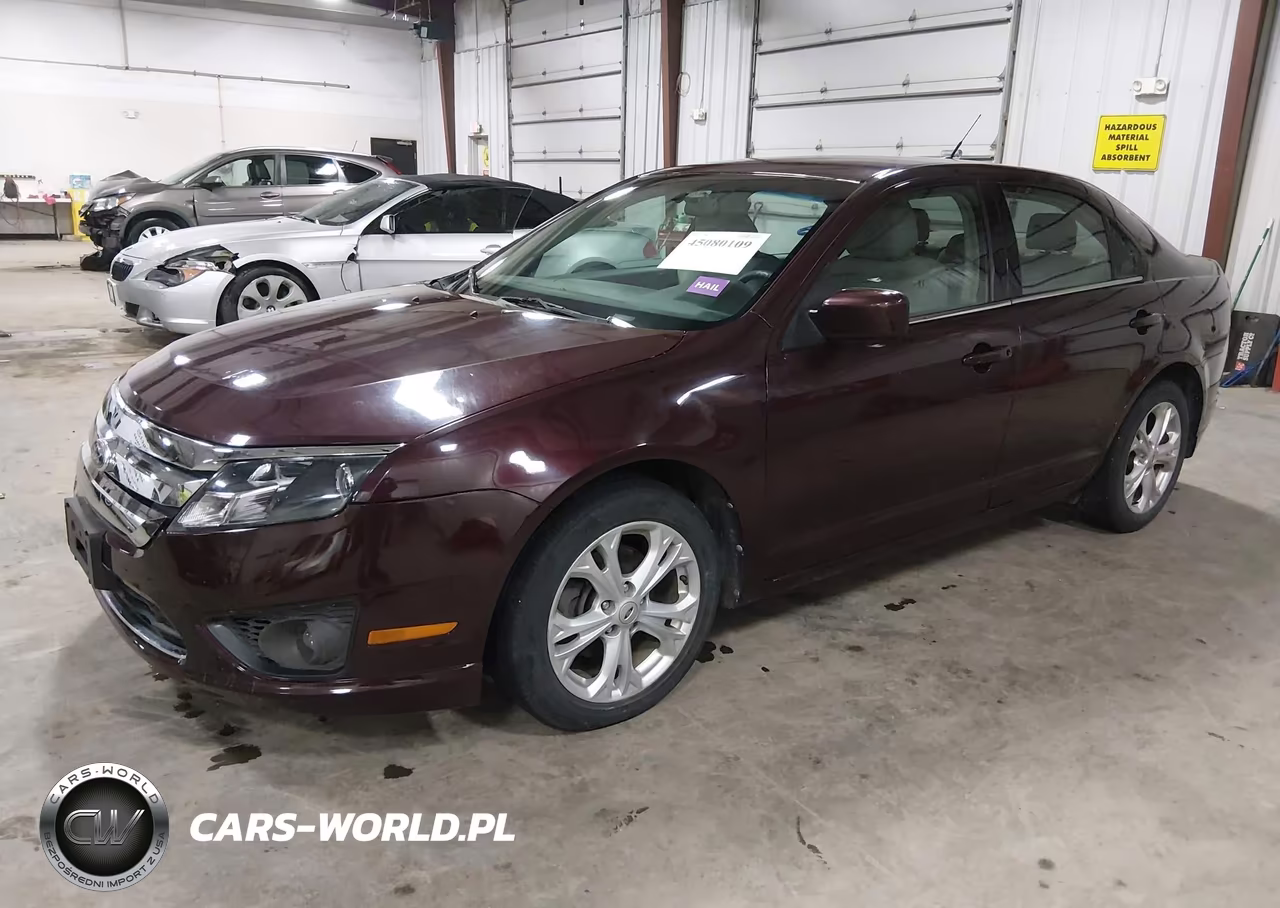 2012 Ford Fusion Se VIN:3FAHP0HA8CR294544 - 2