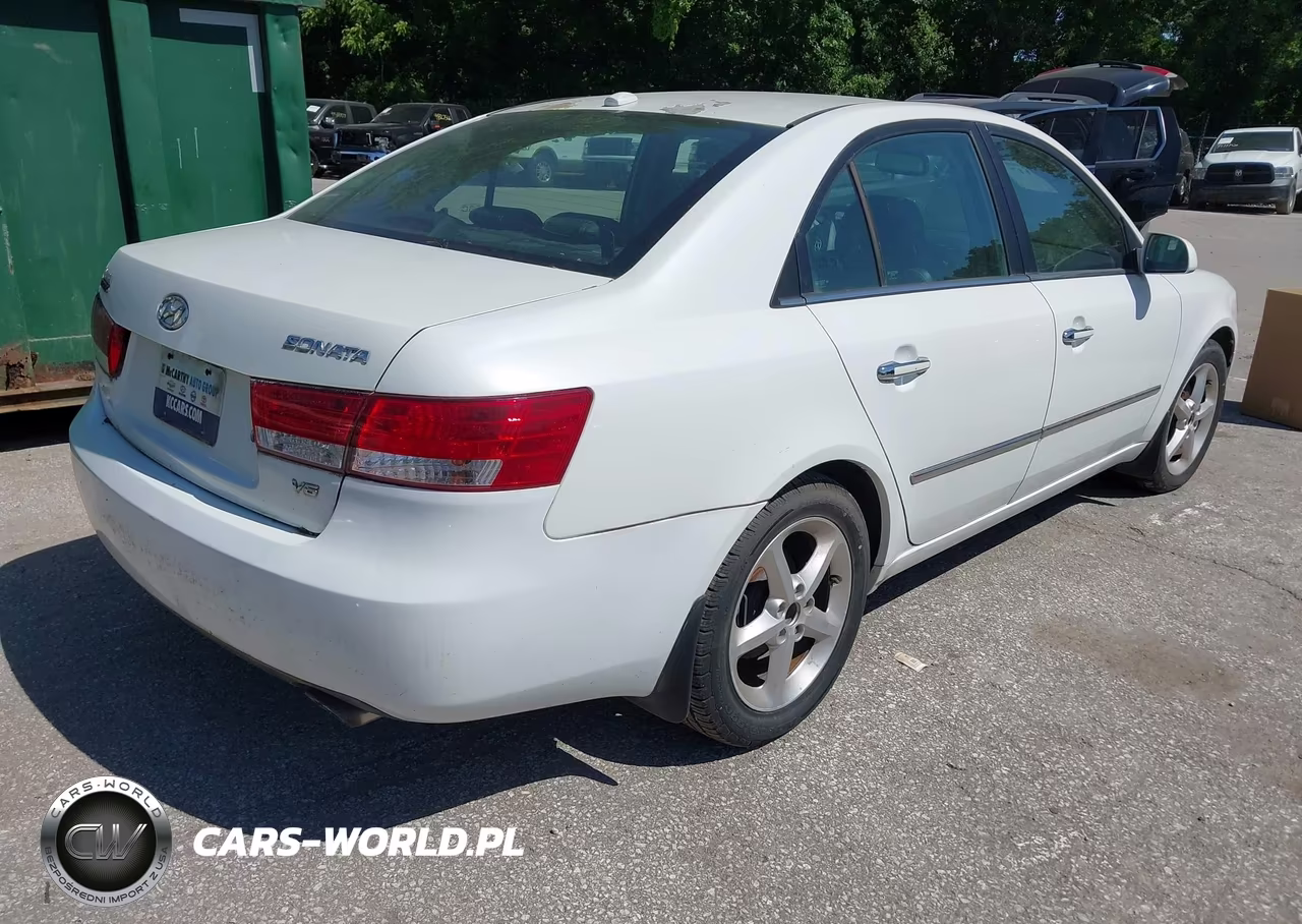 2008 Hyundai Sonata Limited V6-Se V6 VIN:5NPEU46F98H356121 - 4