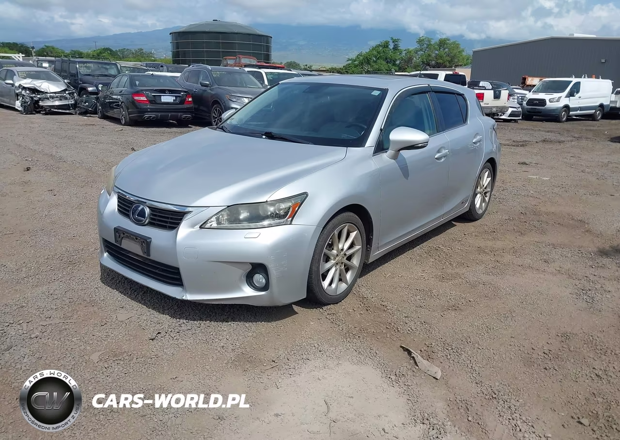 2012 Lexus Ct 200H Premium VIN:JTHKD5BH1C2083362 - 2
