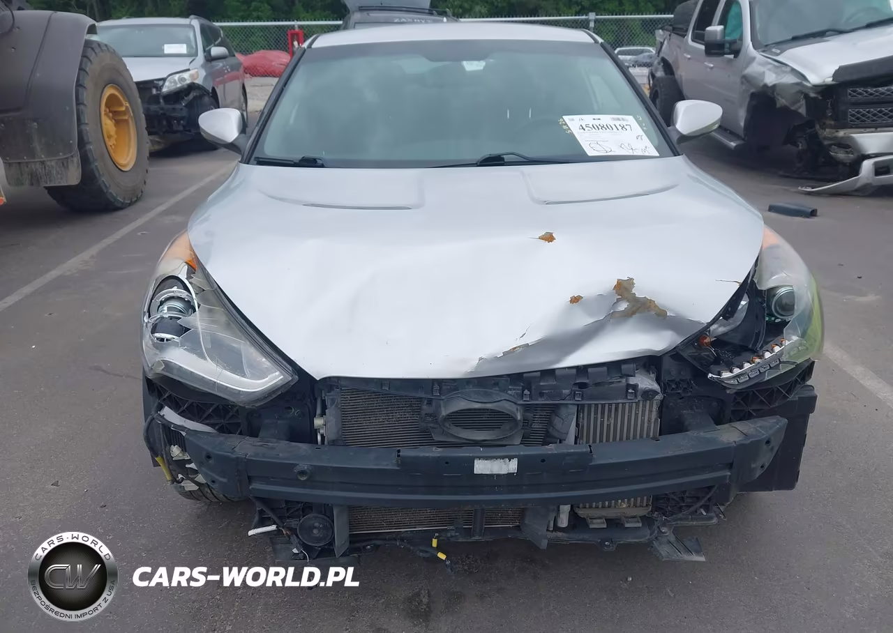 2015 Hyundai Veloster Turbo VIN:KMHTC6AE2FU229651 - 6