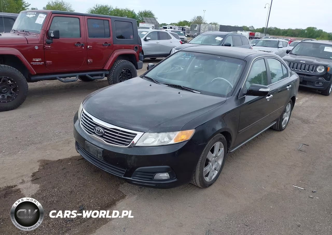 2009 Kia Optima Ex V6 VIN:KNAGE224495288730 - 2