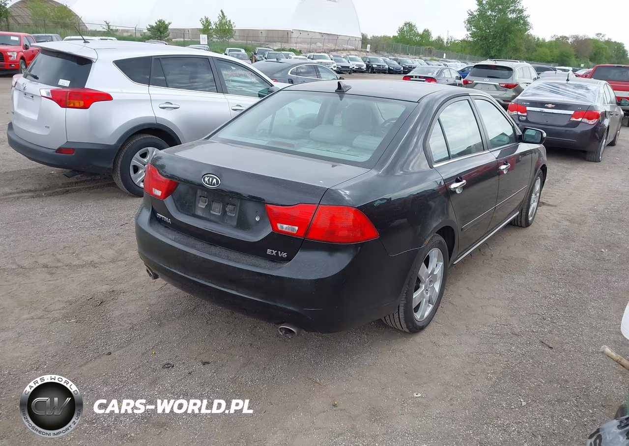 2009 Kia Optima Ex V6 VIN:KNAGE224495288730 - 4