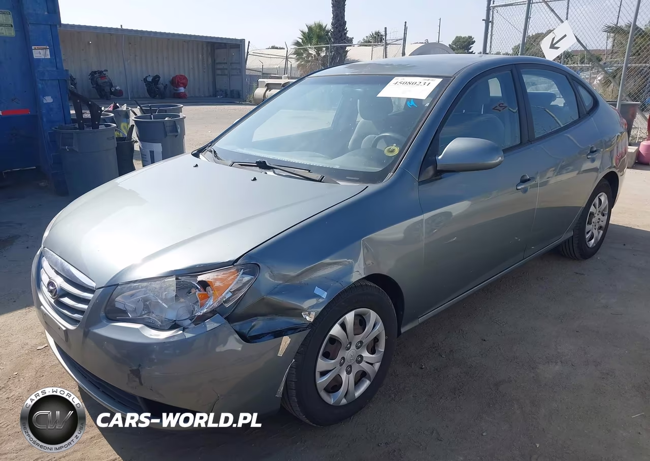 2010 Hyundai Elantra Gls VIN:KMHDU4AD0AU012587 - 2